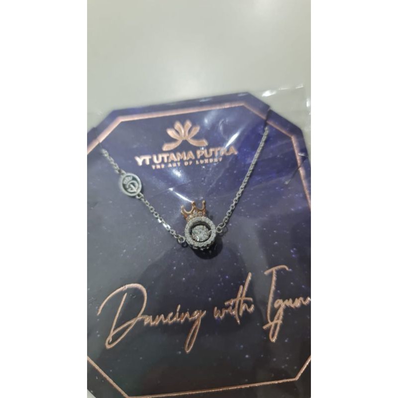 Gelang dancing with Igun white gold