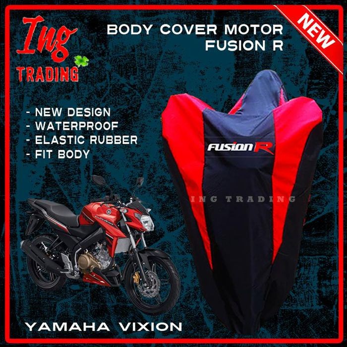 Body Cover Motor Yamaha Vixion / Sarung Motor Vixion / Cover Vixion