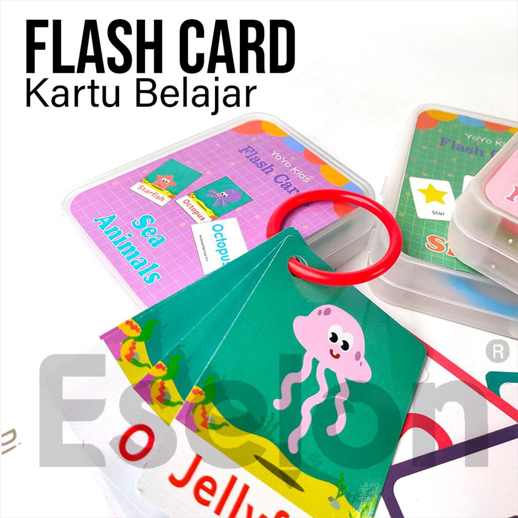 

FLASH CARD / Kartu Pintar Anak Kartu Edukasi Anak FlashCard