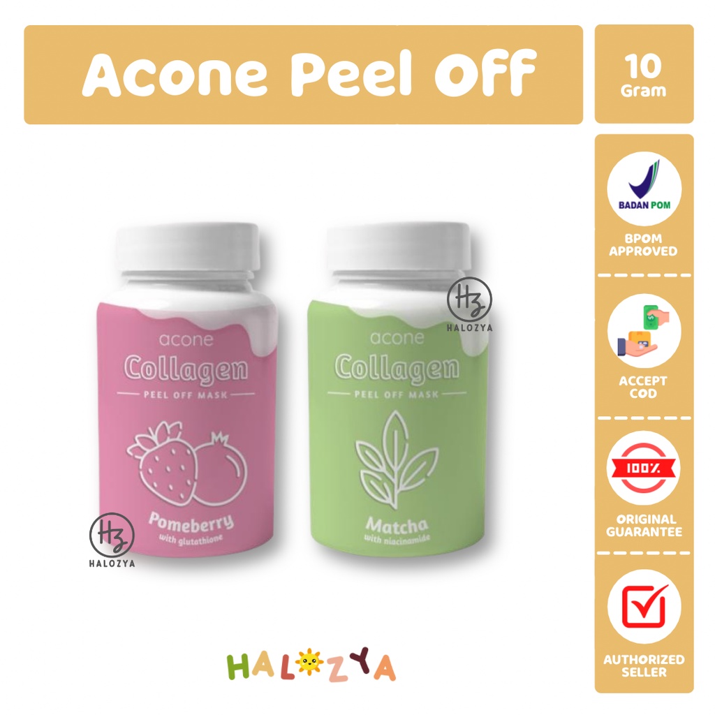 Masker Peel Off Mask by Acone Jar 10 Gram