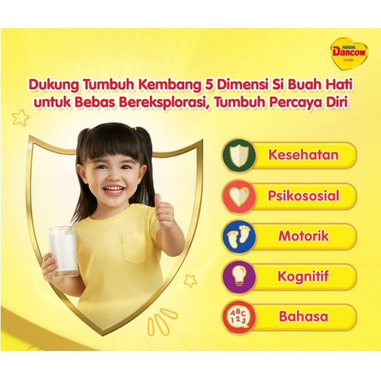 Susu Dancow 5+ Nutritods untuk anak usia 5-12 tahun 800g