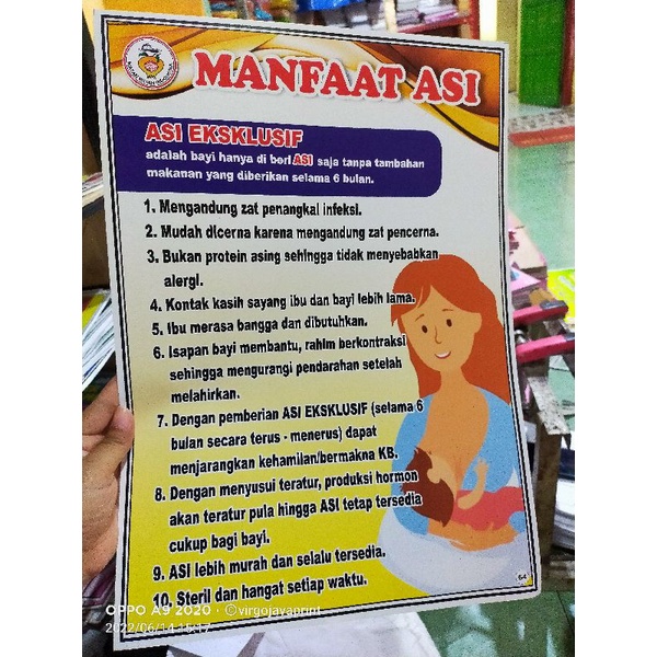 

(64) POSTER MANFAAT ASI