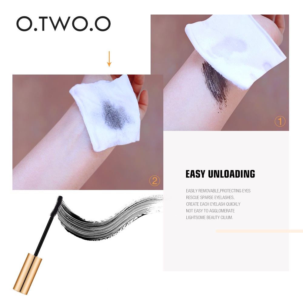 ★ BB ★  O.TWO.O Instant Oversize Volume Mascara - Mascara 3D Black Long Lasting Volumizing Lengthen Waterproof | O TWO O