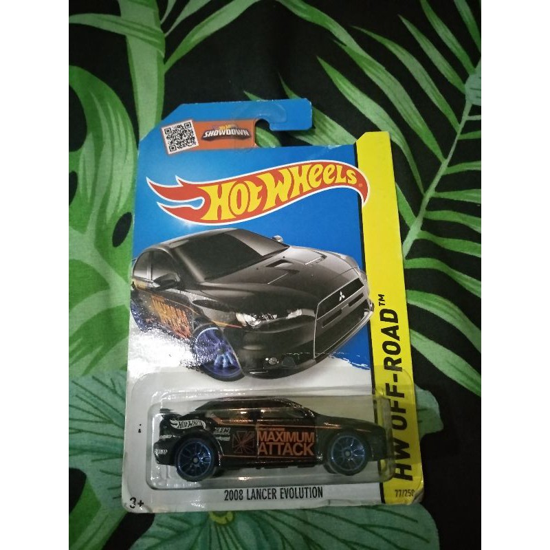 Hotwheels Mitsubishi Lancer evolution