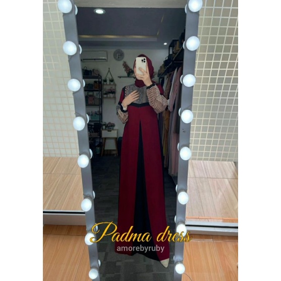 GAMIS PADMA DRES/ORIGINAL AMORE BY RUBY