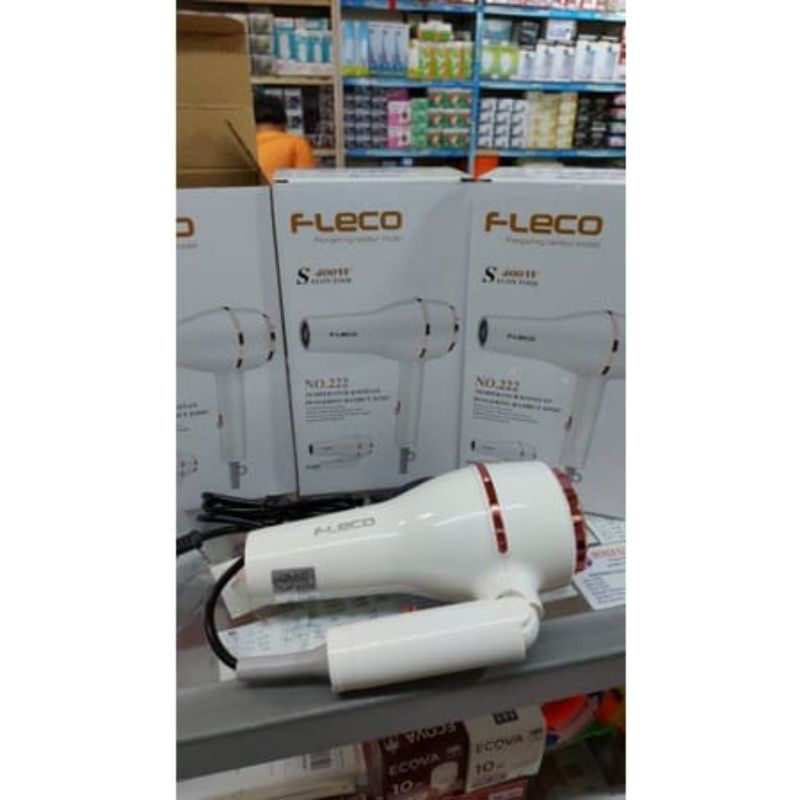 Hairdryer FLECO F-222 FLECO No. 222 Dengan 2 Speed