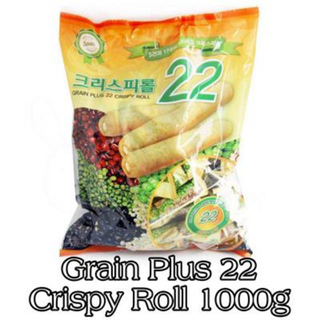 

(PO ) PREMIUM GRAIN CRISPY ROLL SNACK KOREA 1 KG(BEST SELLER)