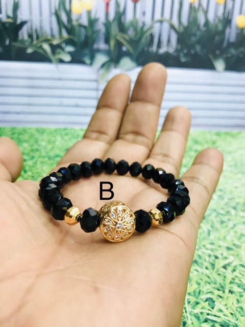 Gelang wanita // gelang kristal // gelang penggati perhiasan emas// replika emas // gelang tangan