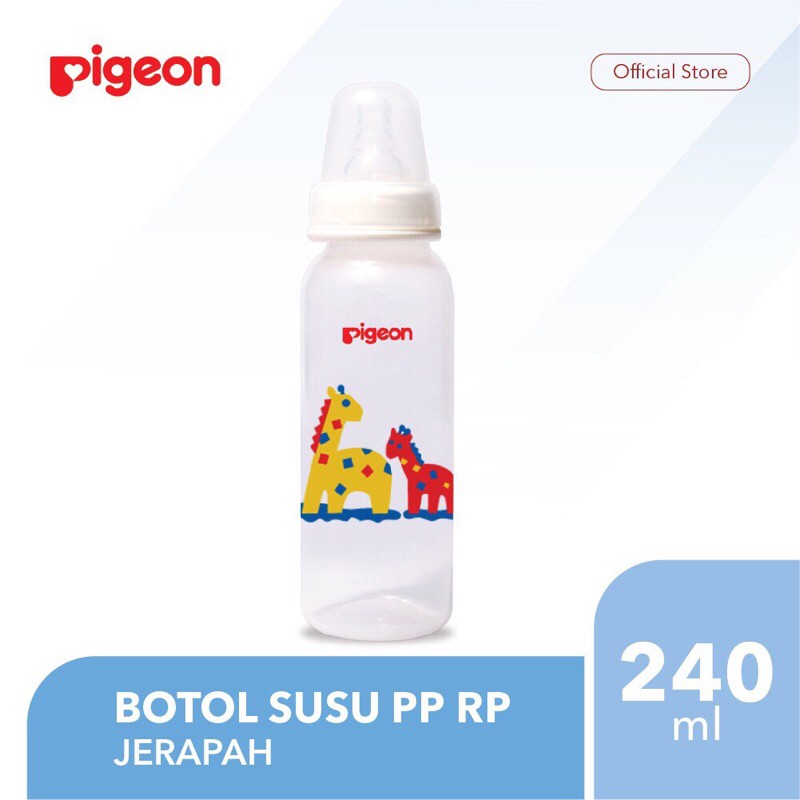 Botol Susu Bayi 240 ml Pigeon / BOTOL SUSU BAYI MULTIFUNGSI BAHAN 100% ECO-FRIENDLY (RAMAH LINGKUNGAN)
