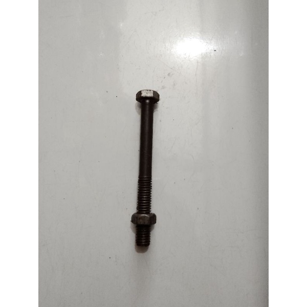 Baut hitam/baut kayu 1/2x12,5cm