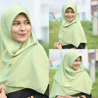 (PRE ORDER) Afika square basic / jilbab segiempat polos