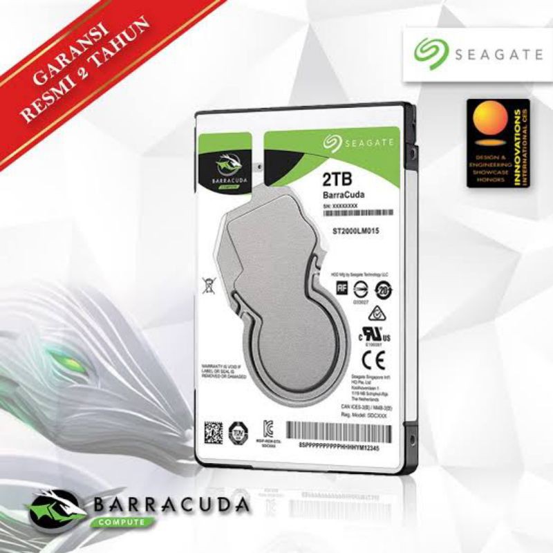 Seagate Barracuda 2tb 2.5 harddisk 2 tb hdd laptop