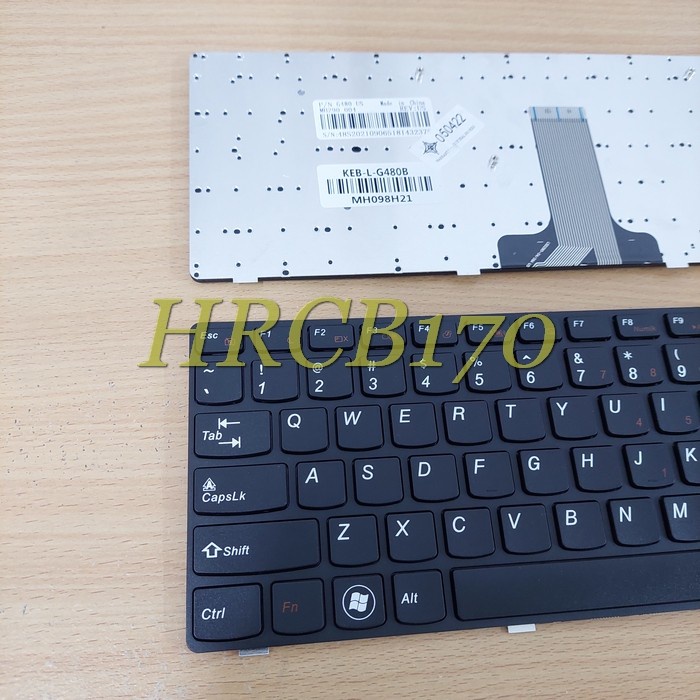 KEYBOARD Lenovo LAPTOP B480 B485 G480 G485 V480 V485 HITAM -HRCB