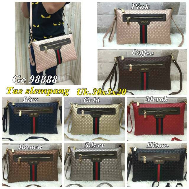 HANDBAG / CLUTCH GUCCI 9888 SELEMPANG EMBOS