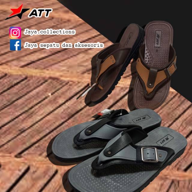 Sandal jepit sandal karet pria Pro ATT