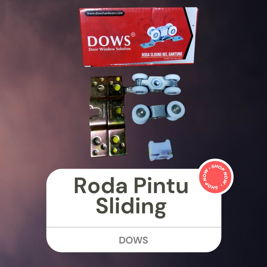 Roda Pintu Sliding Roda Pintu Geser Roda Pintu Sleding Roda Rel Pintu Geser DOWS