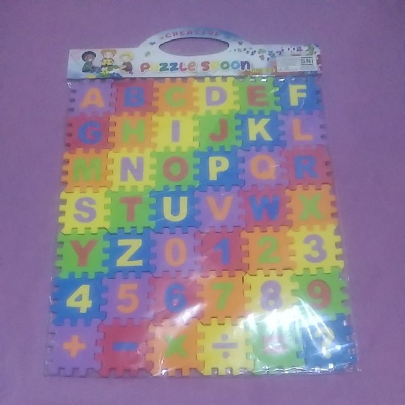 puzzle Angka dan huruf