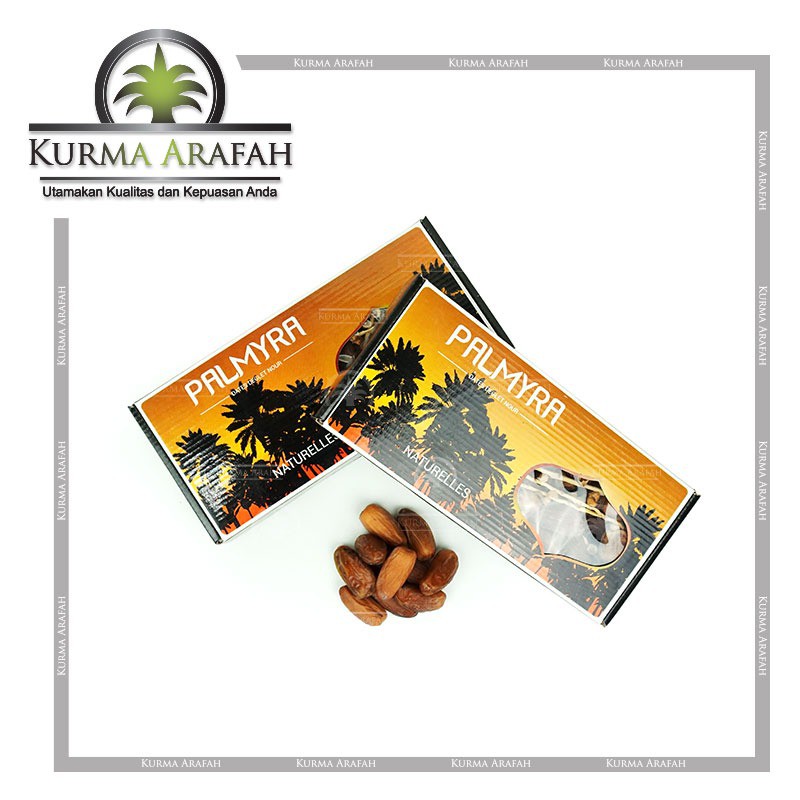 Kurma Tangkai Palmyra 500 gr Premium 1 karton (isi 12 box)