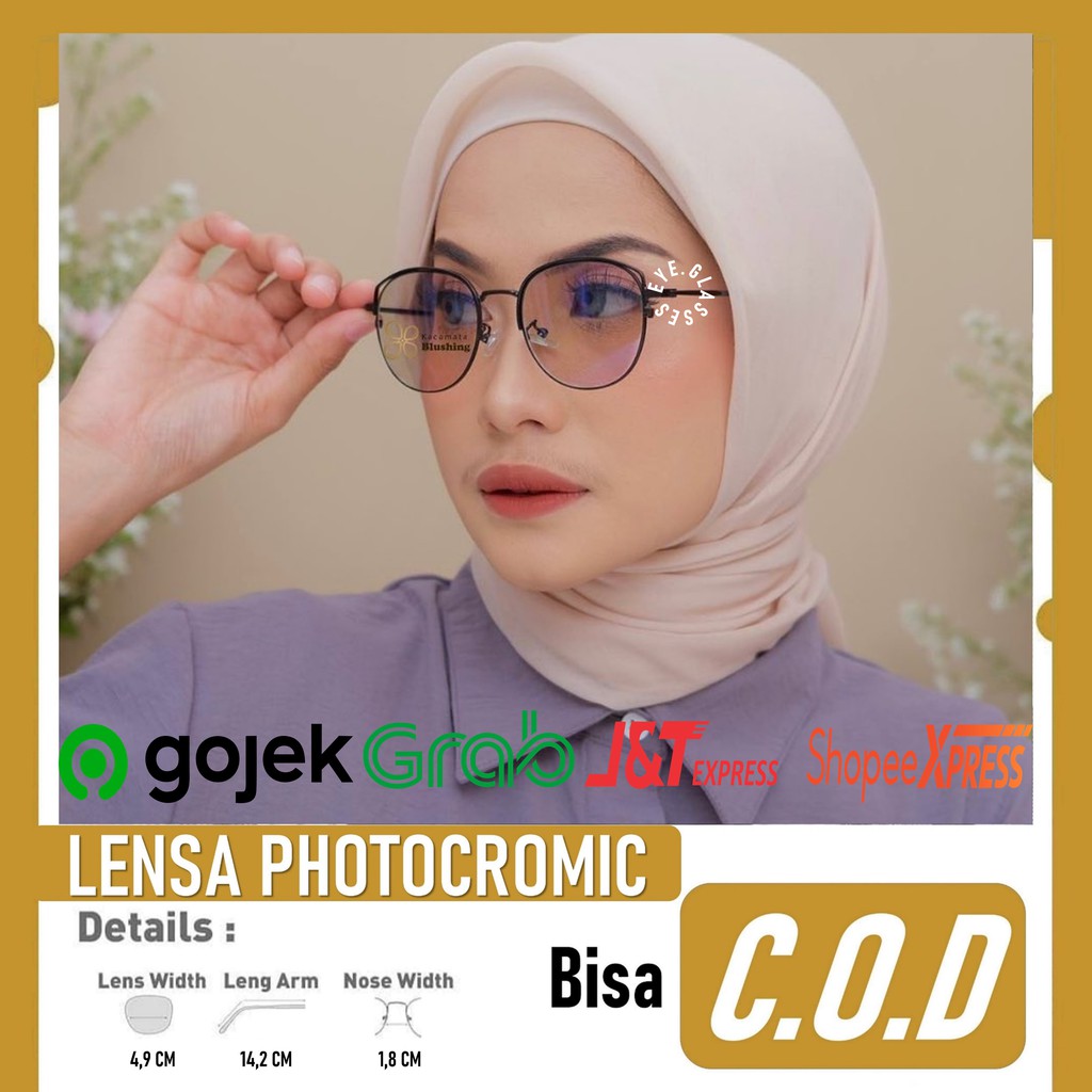 Kacamata Lensa Photocromic Normal 1308