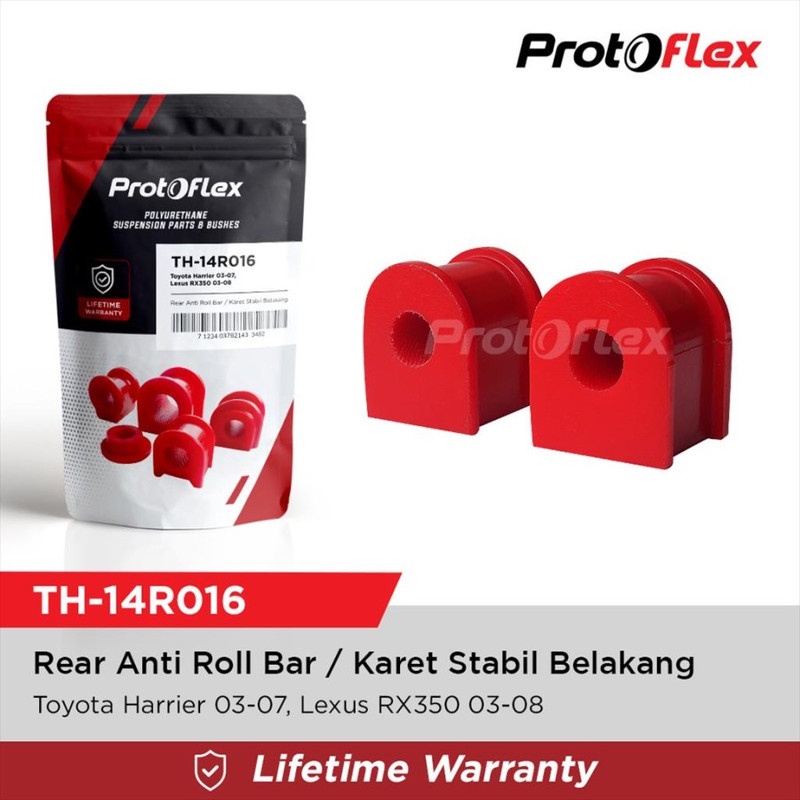 Protoflex Bushing Karet Stabil Belakang Harrier 03-07 RX350 03-08