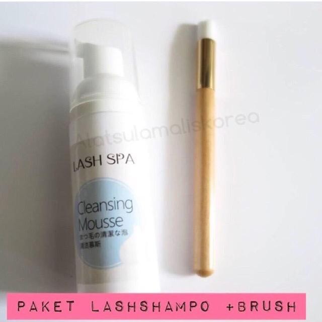 Marshmallow Lash Shampoo Foam Eyelash Extension Spa PAKET TERLENGKAP TERMURAH