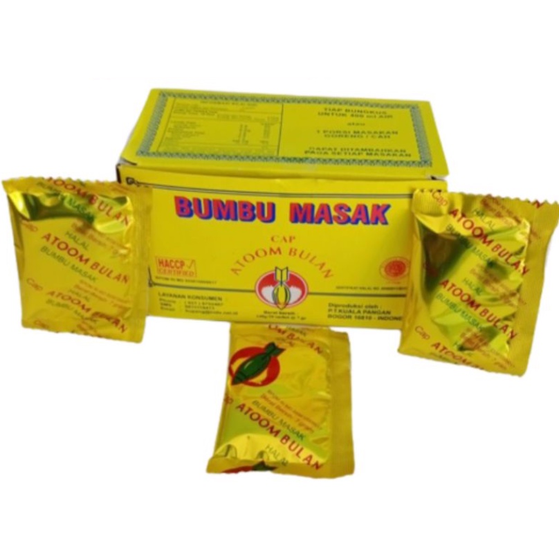 

Bumbu Masak Cap ATOM BULAN 7gr