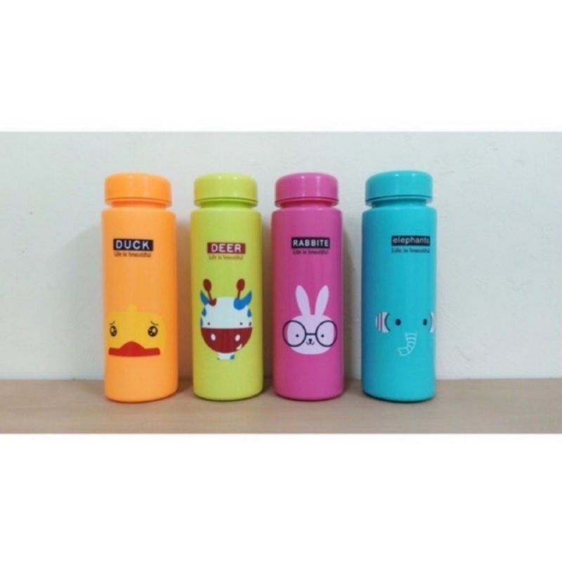 BOTOL MINUM KARAKTER ANAK HEWAN LUCU BPA FREE MURAH