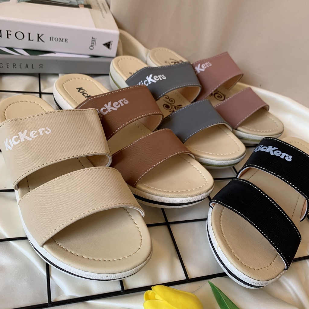 SANDAL SLOP2 6 SENDAL WANITA cewek terlaris kampus populer kece trandy termurah WEDGES WANITA SANDAL 5cm KEKINIAN TERBARU SELOP SENDAL WADGES PEREMPUAN PESTA KONDANGAN CEWEK TINGGI SLOP Wedges Sandal Selop / Slop Casual Murah Sepatu Wedges Wanita Casual T