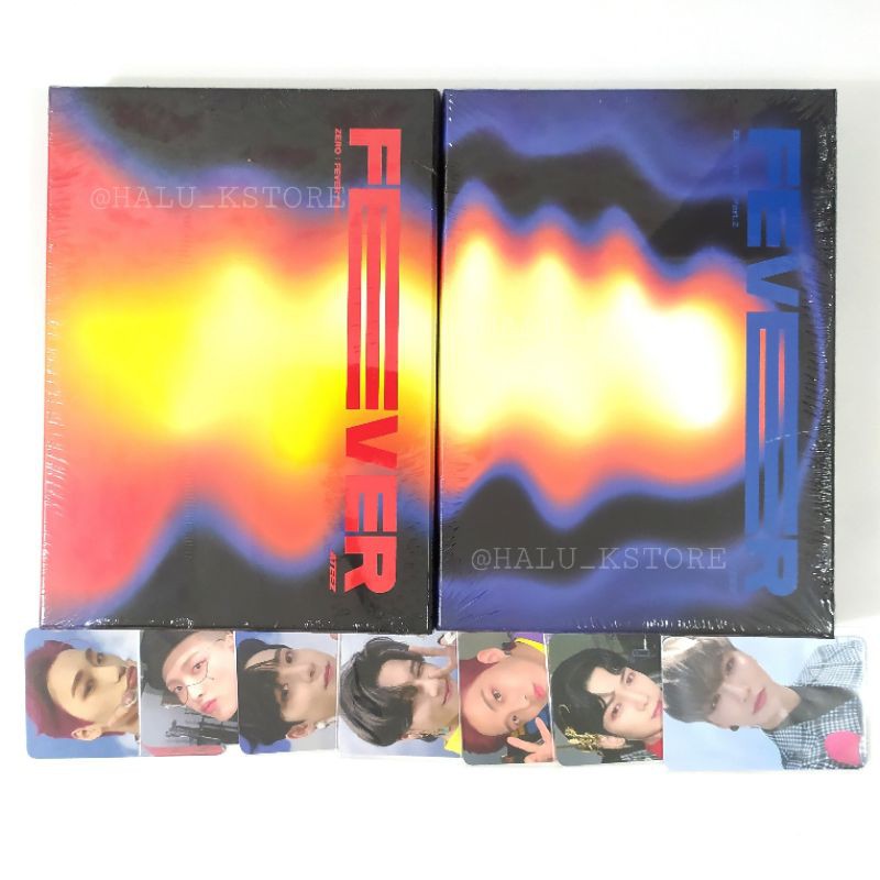 [READY STOCK SEALED] +POSTER +BENEFIT KTOWN4U ATEEZ FEVER PART 2 ALBUM PT.2