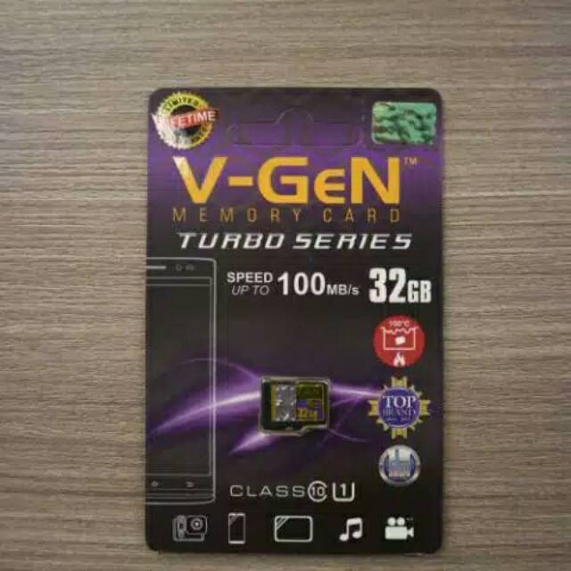 Memory Card V-Gen 32 GB Turbo Series