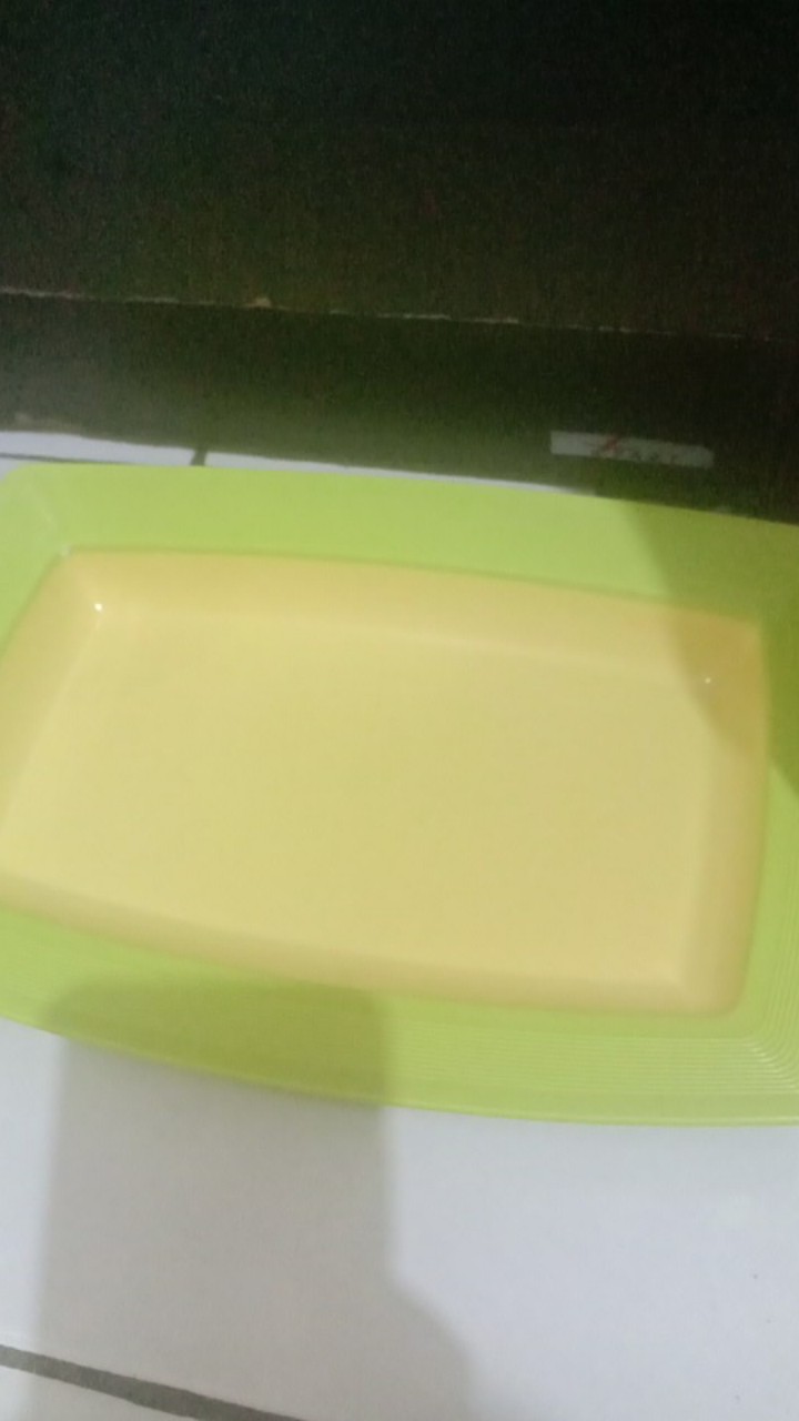 Piring Saji Plastik Segi Great Cantik- S,m,l / Hrg Per-uk