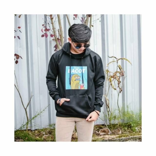 BACOT HOODIE UNISEX - ATASAN HALUS TEBAL TERLARIS