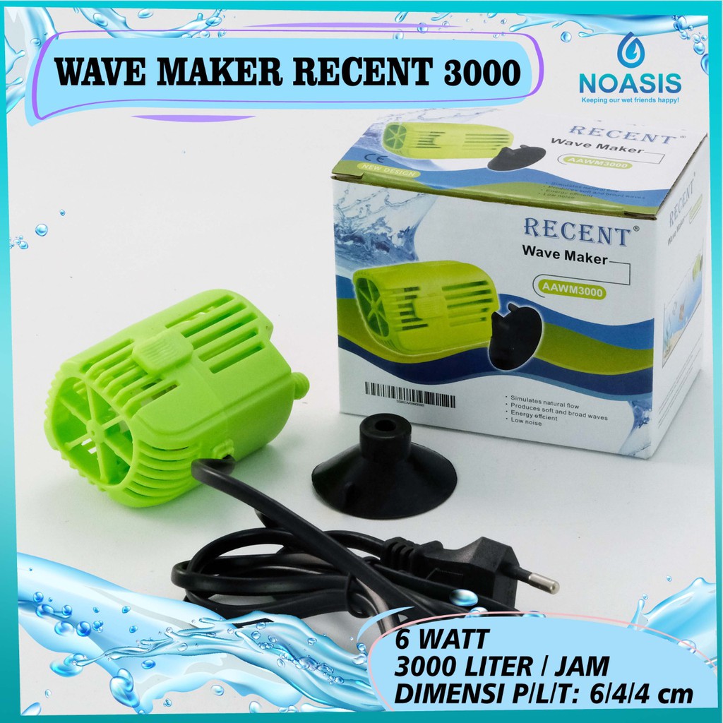 WAVE MAKER AQUARIUM RECENT AA WM 3000 PEMBUAT GELOMBANG