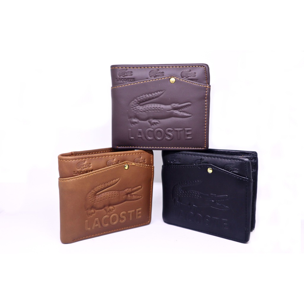 Dompet pria kulit asli premium model lipat / dompet lipat kulit asli - L-9065