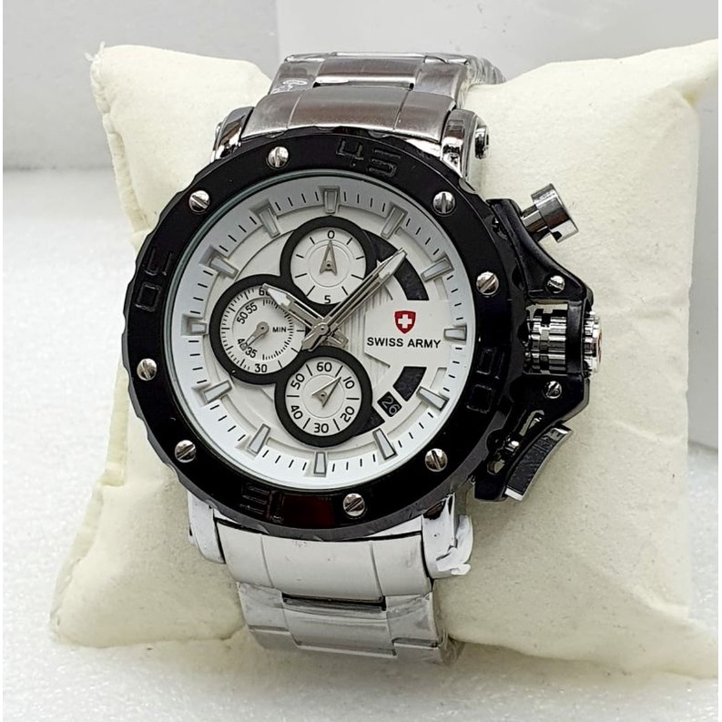 Jam Tangan Pria Sa-9105 Crono Aktif Super Mewah - Model Alexandre Christie 9205 - Sa9205Ac