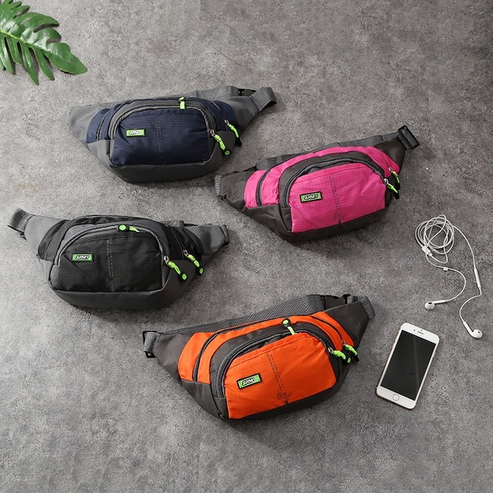 Tas Selempang Outdoor Unisex Tas Pinggang Waistbag 18505