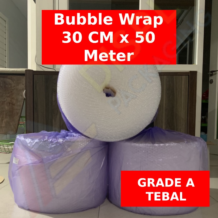 

Bubble Wrap 30cm x 50m 40cm x 50m TEBAL