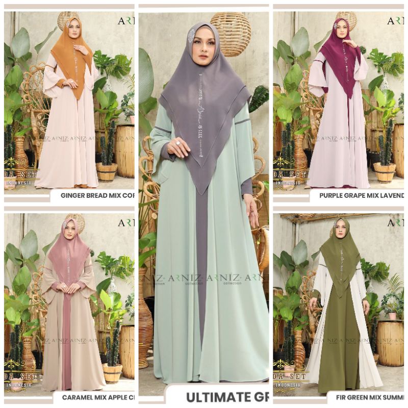 WILDA SET BY ARNIZ COLLECTION(Ready)