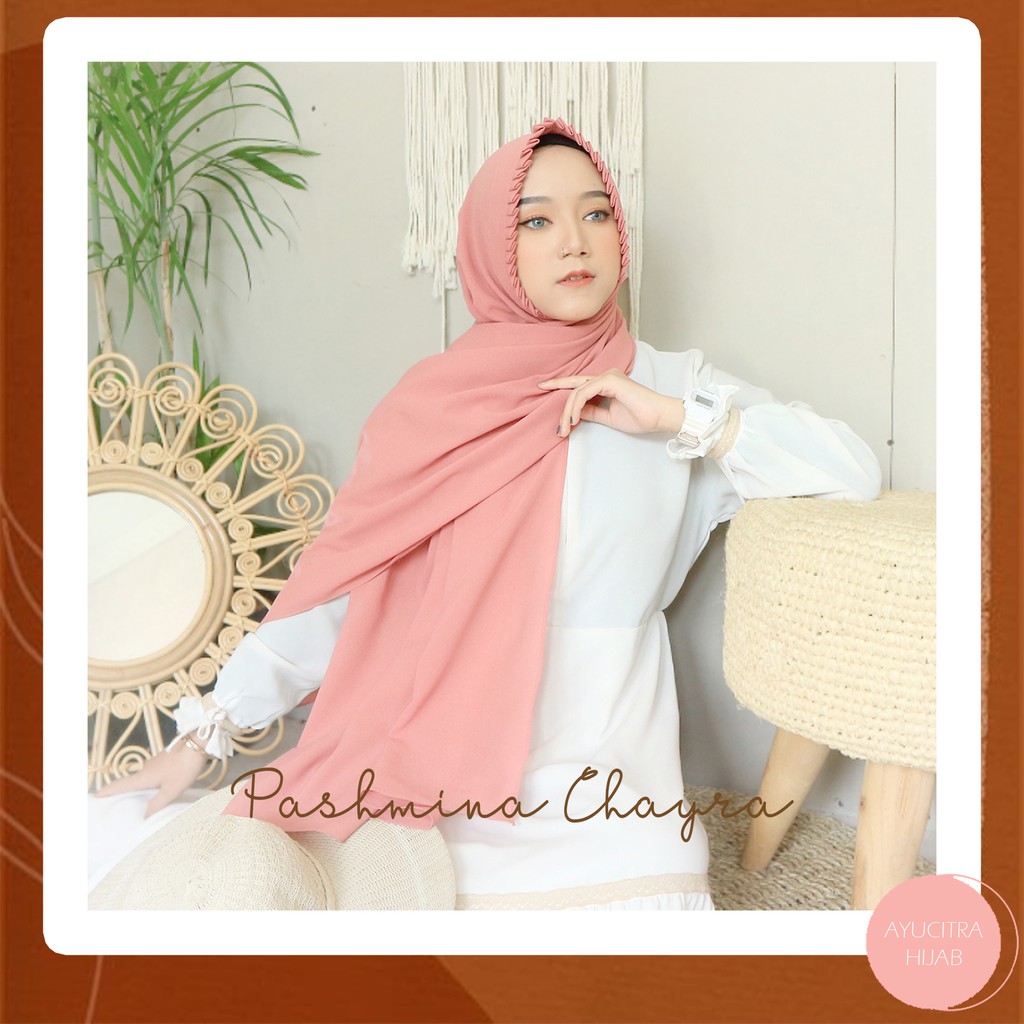 Pashmina Instan Chayra Lipit Pashmina Diamond Instan-8
