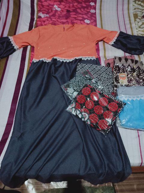 Batik Couple Keluarga Sania Ruffle Ori Ndoro Jowi Dnt Morena