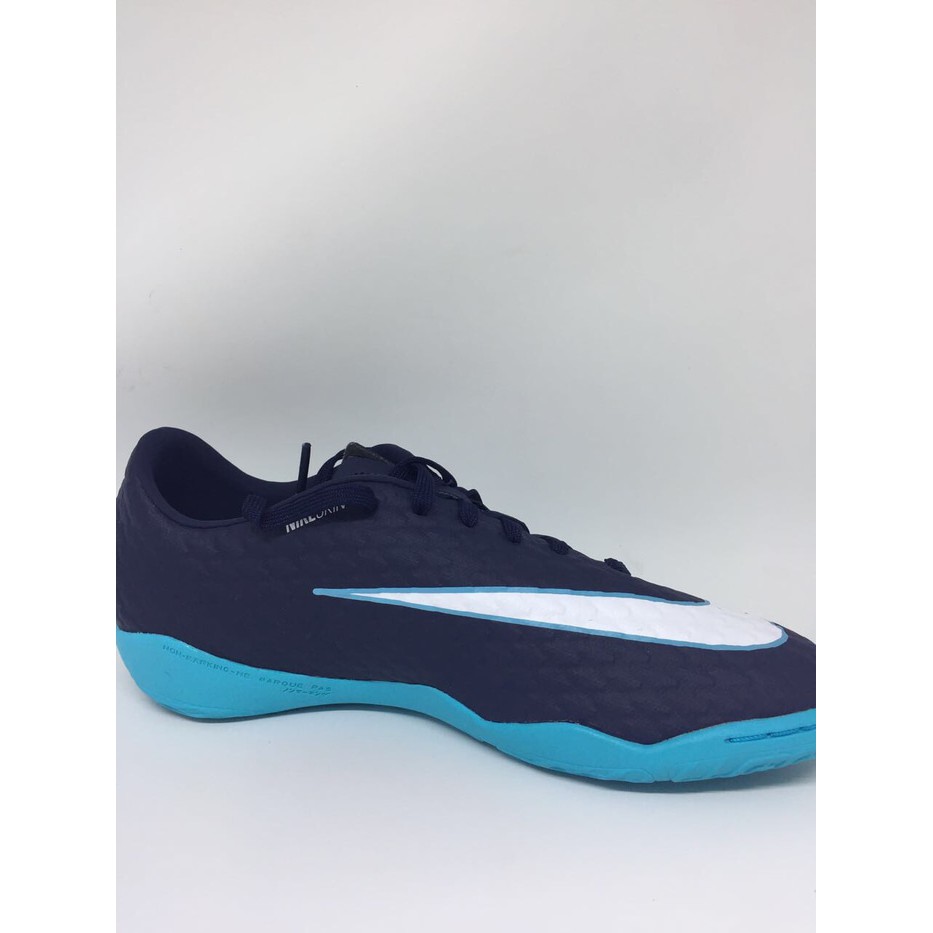 Sepatu futsal Nike original Hypervenom phelon X IC navy-blue new2017