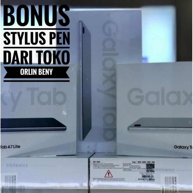 Samsung Galaxy Tab A7 Lite 3/32 SM-T225 New Garansi Resmi Samsung / Samsung Tab A7 Lite / Samsung A7