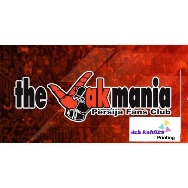 

#STIKER JAKMANIA ( Uk 8cm x 4 cm )