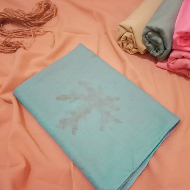 Hijab Batik Ecoprint