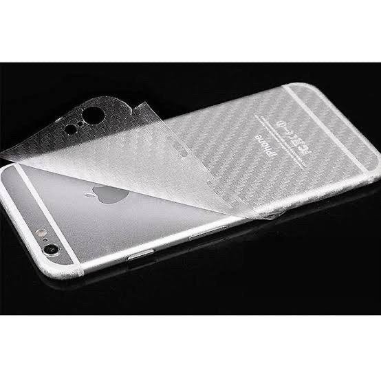 Anti gores skin carbon belakang full cover for iphone 7 plus