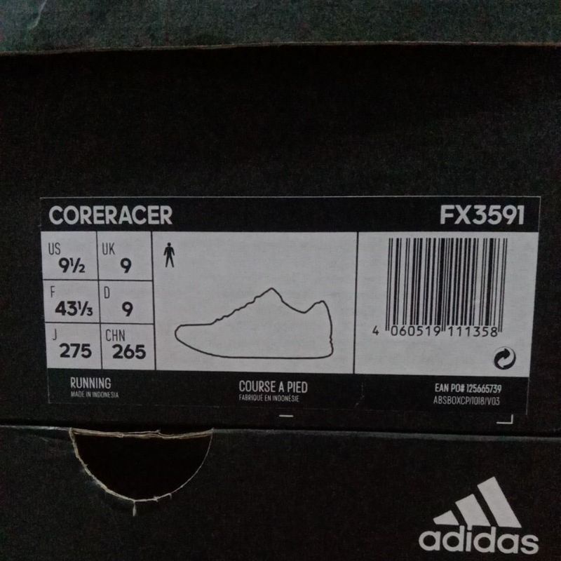 sepatu Adidas FX3591 Coreracer