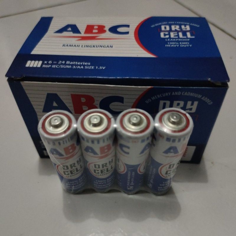 Battre ABC A2 Biru 1 pak isi 24 pcs