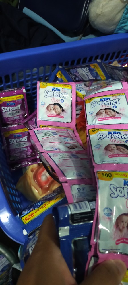 Soklin Softener 1xbilas Banderol 500 14 Ml - 12 Pcs