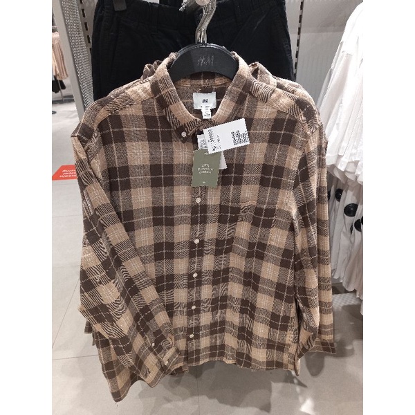H&M kemeja cowok