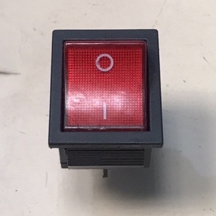 SWITCH ROCKER SAKLAR ON OFF 4 PIN KOTAK LED MERAH KUNING HIJAU 16A 250V 20A 125V - 31MM x 25MM 31x25 MM